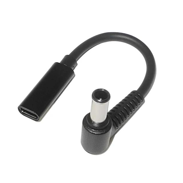 DC 전원 잭 커넥터 노트북 충전기 케이블 코드 USB C타입 소니 비아오 LG 어댑터 호환 Geris Power
