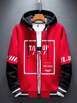 

Autumn Men's Sweatshirts Hooded Cardigan Students Fashion Jacket Student Mens European Clothing Hoodies Bestselling GG50wy