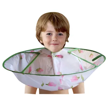 

Barber Kids Hair Cutting Cape Gown Salon Hairdresser Barber Apron Hairdressing Children Haircut Barber Protools Thermometer#LR1