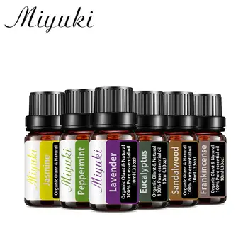 

6Pcs/set 100% Pure Natural Aromatherapy Oils Kit For Humidifier Water-soluble Fragrance Oil Massage Essential Oil Set 10ml