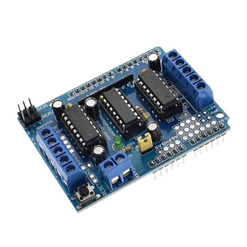 L293D щит управления двигателем Плата расширения привода двигателя для Arduino Щит