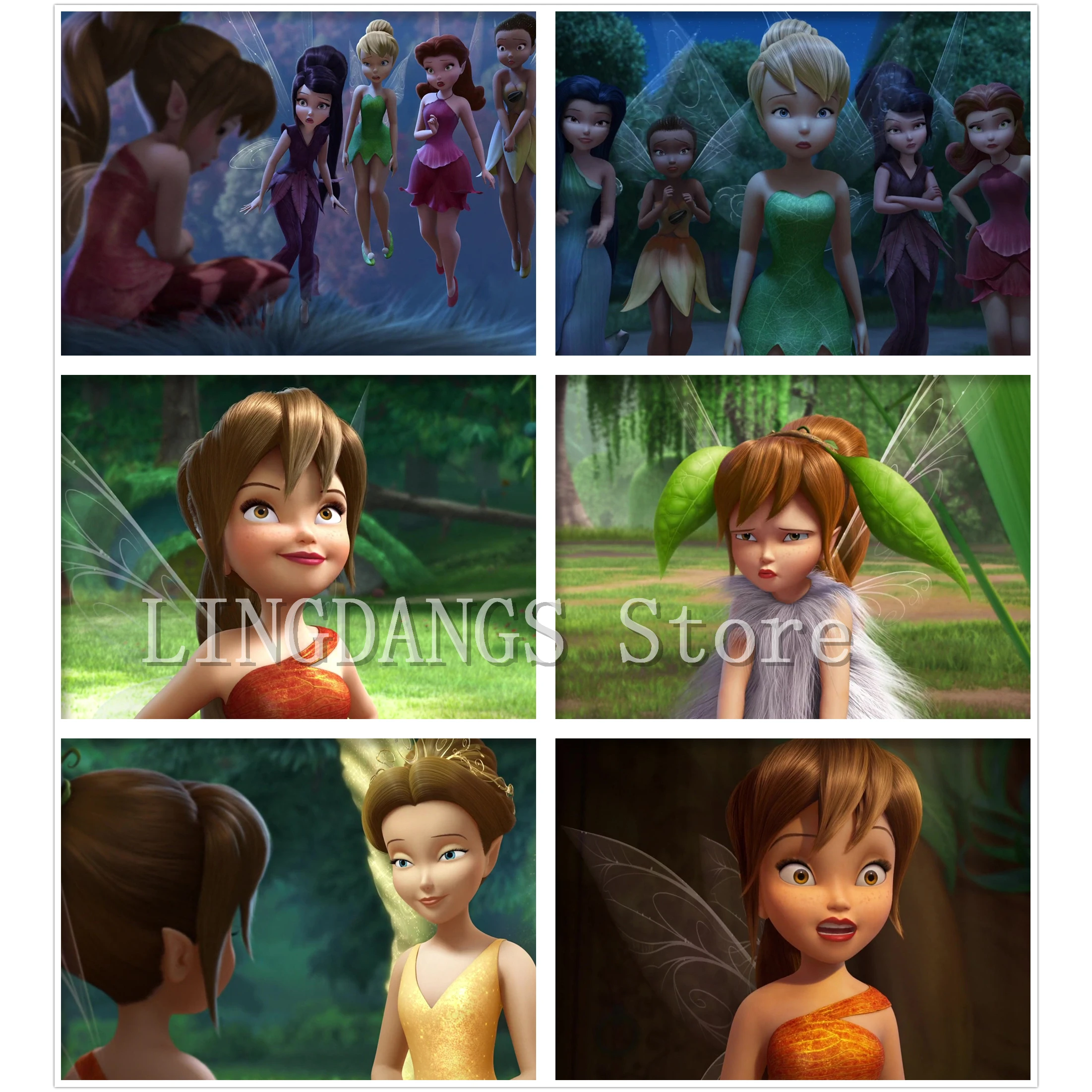 Disney 5D DIY Diamond Painting Tinkerbell Cartoon Movie Girl Diamond Mosaic  Embroidery Cross Stitch Full Drill Home Decor Gift - AliExpress Home &  Garden