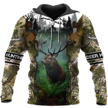 

Deer Hunting 3D All Over Printed Hoodie Unisex Fashion Casual Sweatshirt Hip Hop Zip Jacket -129