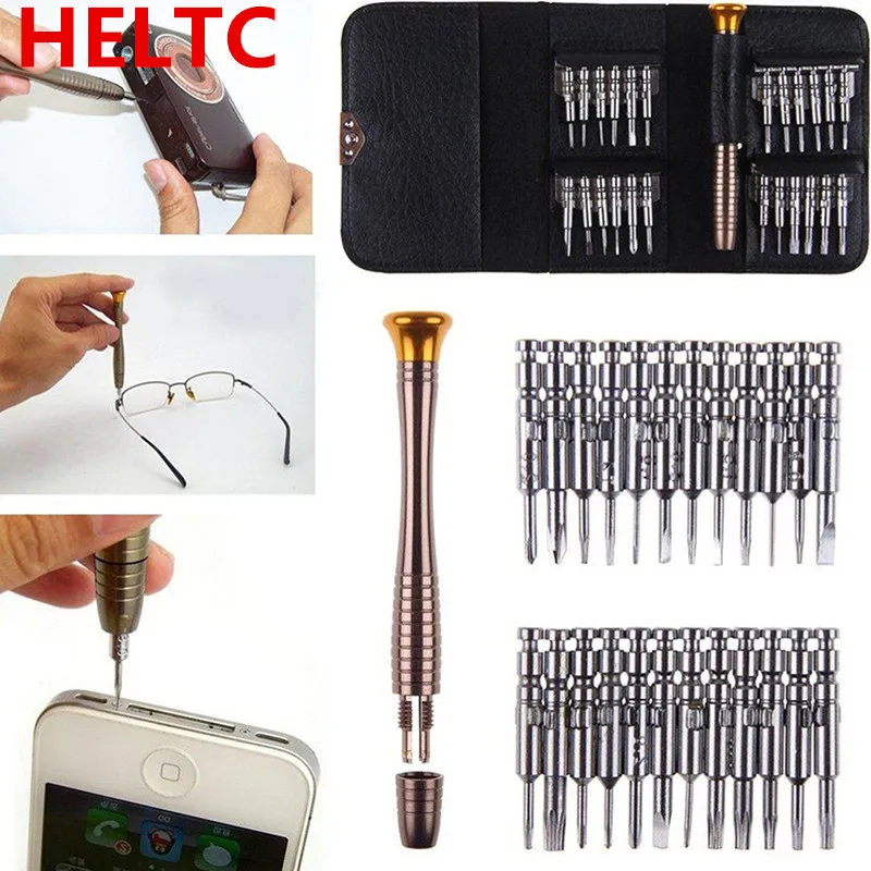 1 Set 25 In 1 Precision Torx Screwdriver Cell Phone Repair Tool Set For Phone Laptop Screwdriver Kit