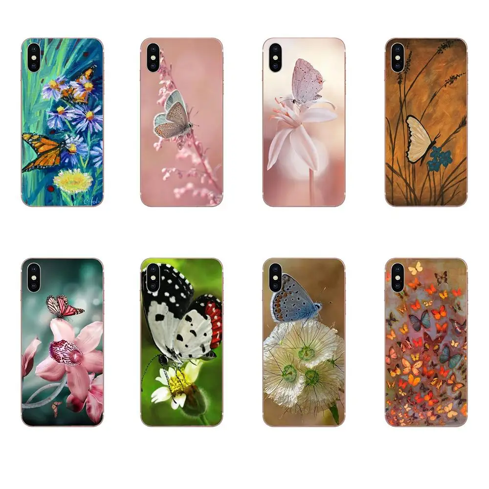 Painting Palette Geometry Butterfly Back For LG G2 G3 G4 G5 G6 G7 K4 K7 K8 K10 K12 K40 Mini Plus Stylus ThinQ 2016 2017 2018 | Мобильные