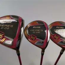 Бренд 3 шт. для женщин Honma S-06 деревянный набор для женщин Honma S-06 гольф-клубов Драйвер+ проход древесина графитовый Вал с крышкой головы