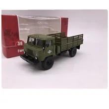 1:43 Металлическая Модель транспортного средства российский грузовик GAZ-66 модель грузовика из сплава Коллекция подарков