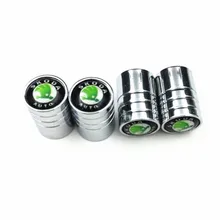 Skoda Металлическая Автомобильная шина анти-болт с головкой-секреткой клапанная крышка сердечник клапана