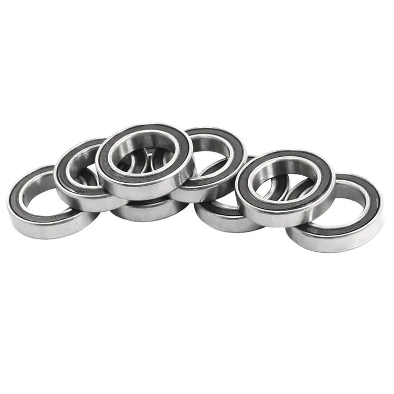 10Pcs 6802-2RS 15x24x5mm Metal Shielded Sealed Deep Groove Ball Bearings