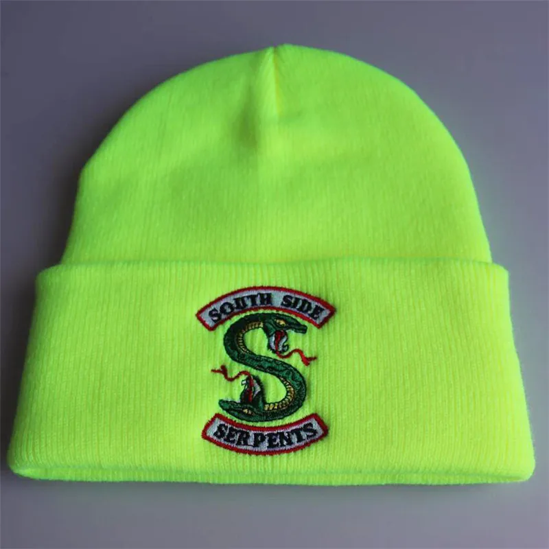 BOOCRE Tv Series Riverdale South Side Serpent Cosplay Costume Hat Adult Man Woman Embroidered Dome Knit Warm Pullover Hip Hop Trend -Zentai shop online H8ac7b27d857548d1a24c0583d24ecf3ah.jpg