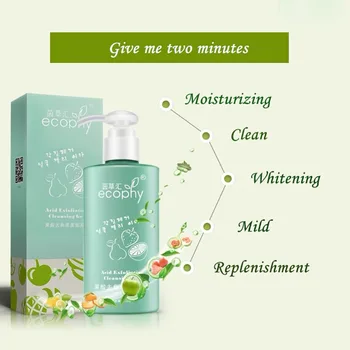 

Deep Clean Acne Blackhead Remove Face Cleanser Useful Acid Peeling Gel Facial Exfoliating Peeling Lotion Scrub