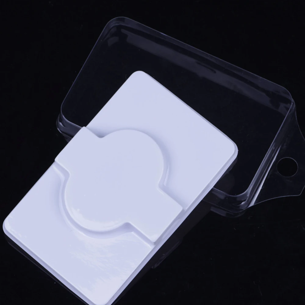50pcs Eyelashes Tray Packing Box Transparent Cover One Sets Eyelash Packing;50pcs Eyelashes Tray Packing Box Transparent Cover