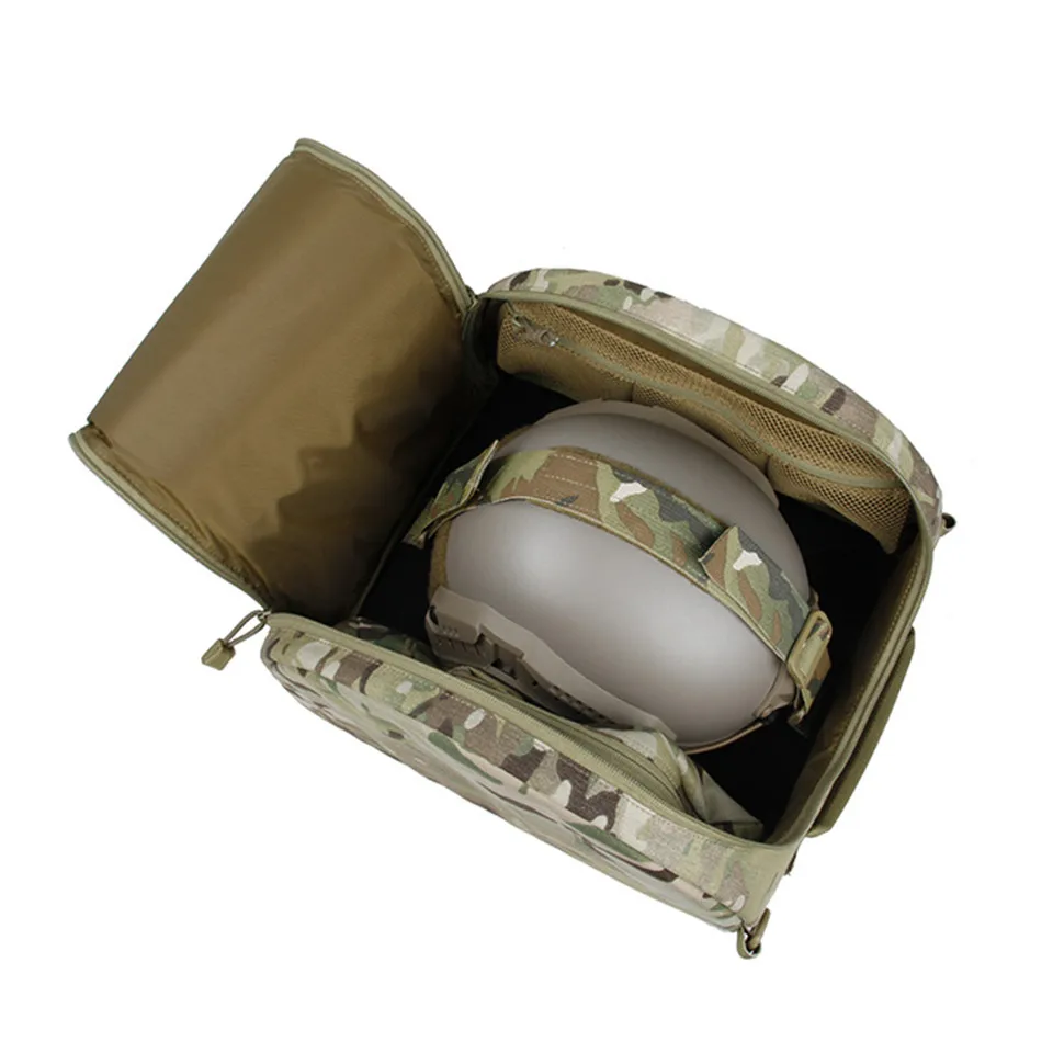 

TMC Tactical Pouches Helmet Hut Multicam Storage Bag 500D Carrier Package for Load Various Size Helmet & Gear Free Shipping