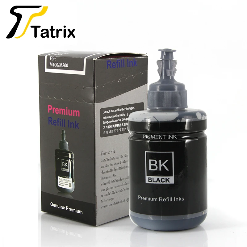 Tatrix пигментные чернила для заправки 140 мл картриджа Epson чернильный картридж CISS T7741