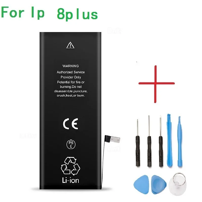 

Mobile Phone Battery For iPhone 8PLUS Real Capacity 2691mAh 3.8V battery for iphone 8plus With Repair Tools Kit