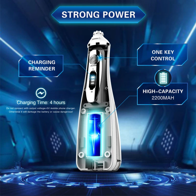 Ирригатор для полости рта 3 режима ирригатор воды полив USB перезаряжаемый