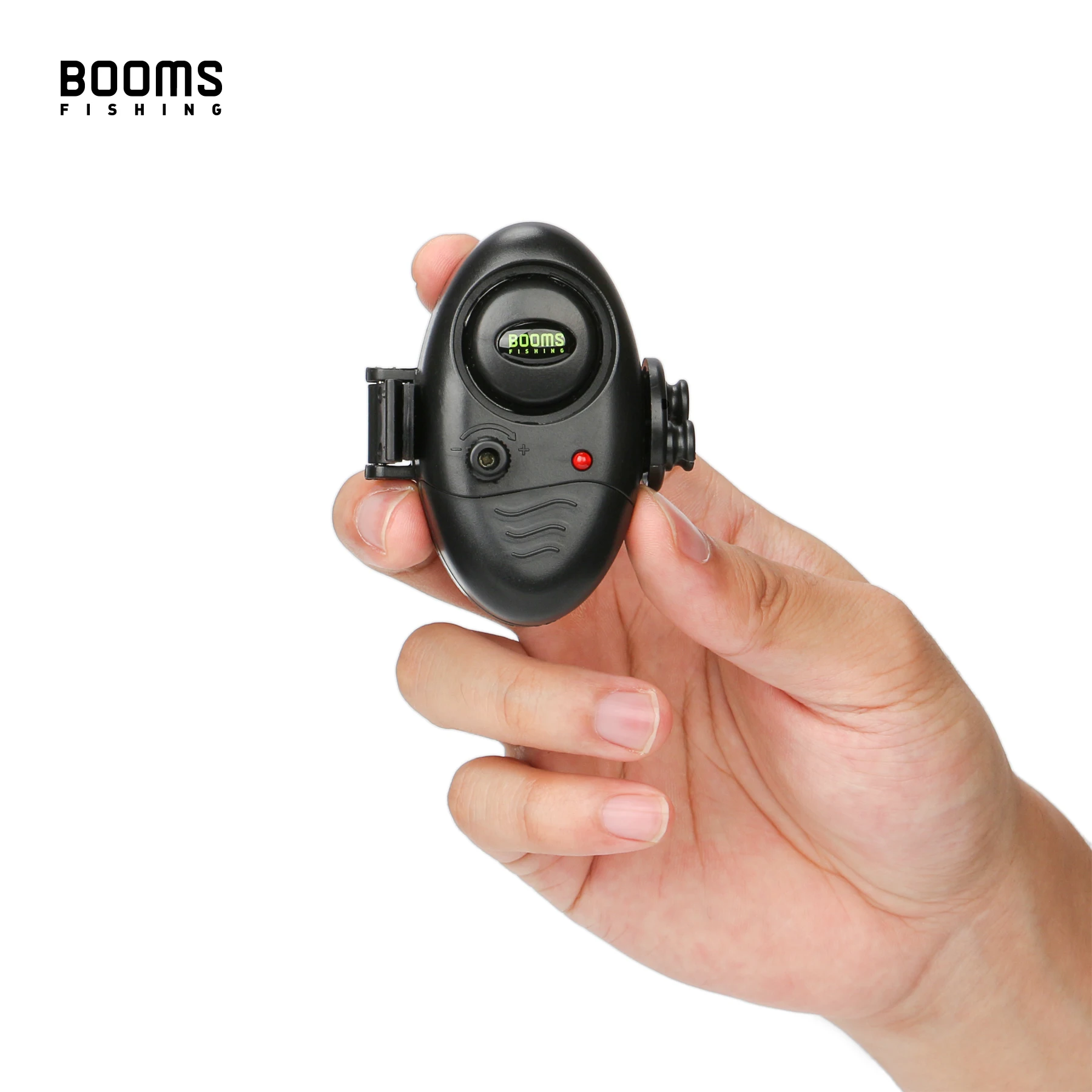 Booms Fishing E02 Bite Alarm 4 sets Fishing Signalizator Carp Fish Indicator with LED / Sounds Battery Include fishing bite alarm