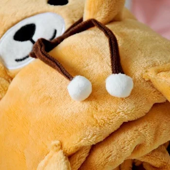 

Cartoon Shiba Inu Folding Air Conditioning Blanket Lunch Break Blanket DEC889