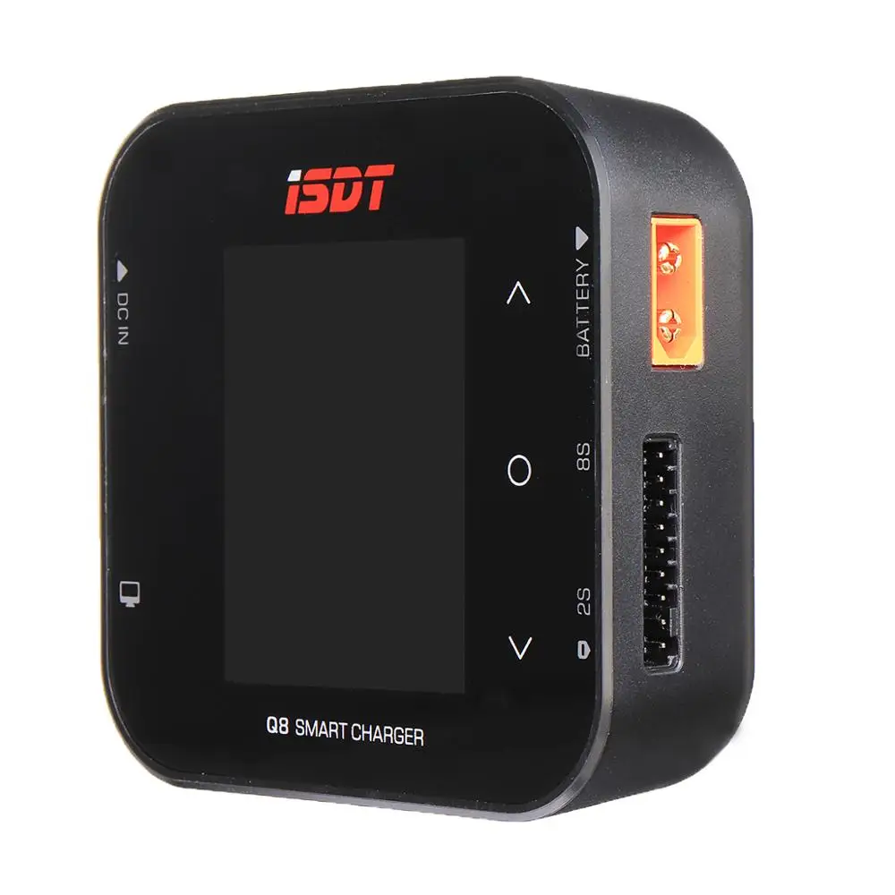 ISDT Q8 BattGo 500 Вт 20A Высокая мощность Батарея баланс зарядное устройство Dis зарядное устройство для 1-8S Lipo батарея