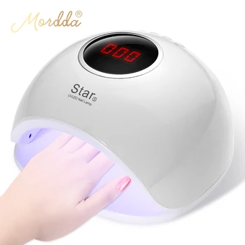 

MORDDA 66W Nail Dryer LED Gel Polish Lamp For Manicure Art Drying Gel Polish Lamp With Timing All For Nail Art DIY Design Tools