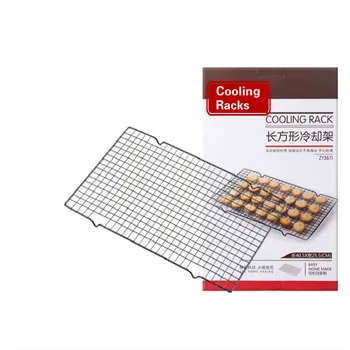 

Carbon Steel Cake Cooling Rack Non-stick Biscuit Cake Cooling Rack Multipurpose Pizza Bread Barbecue Racks Baking Tools for Cake