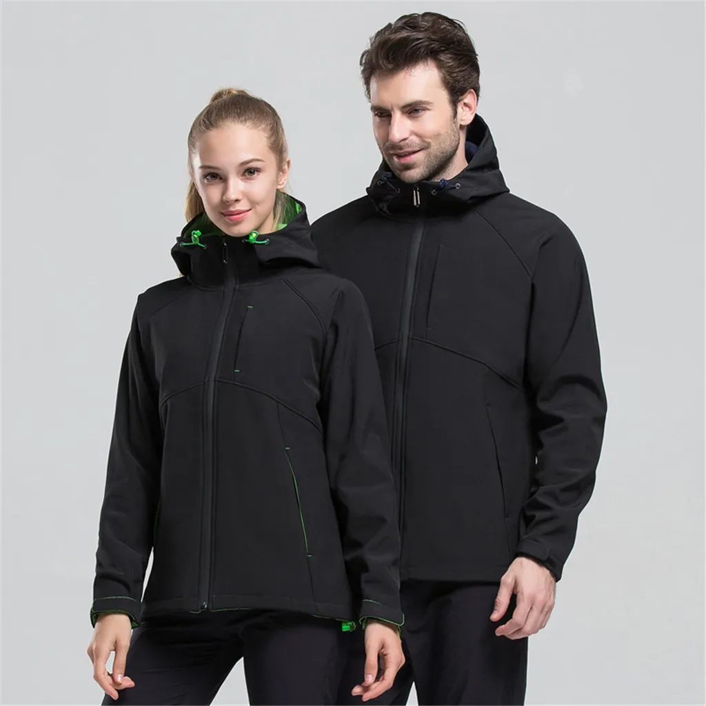 

jacket Men Women Winter Outdoor Sports Hiking Waterproof Fleece Cycling Windproof Jackets Female Male Plus Size Warm Coat#g4