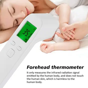 

Free Shiping XT-02 Non-contact Infrared Thermometer High Precision Measures Body Temperature with Lcd Display 1set