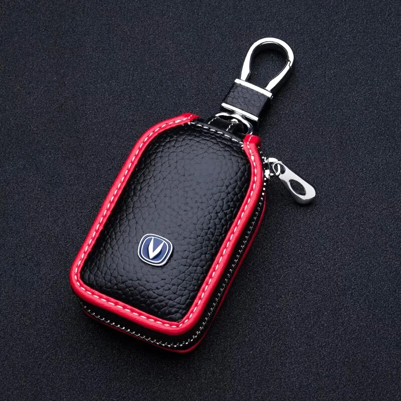 Car Leather Key Bag Holder Cover For Changan Cs15 Cs75 Cs55 Cs35 Cs95