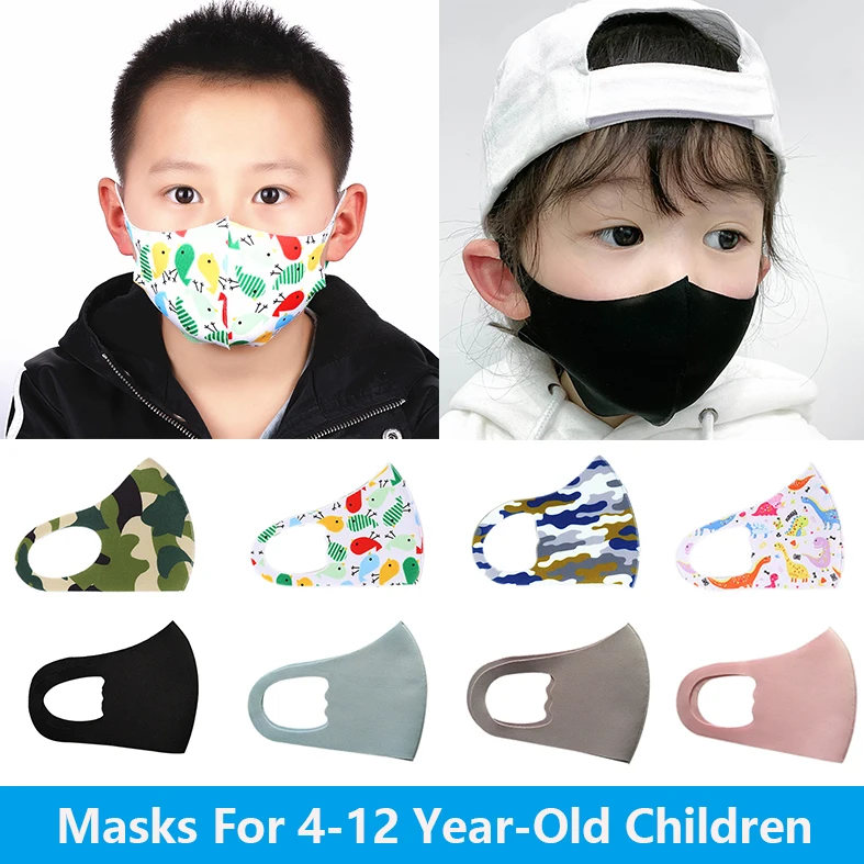 Pour 4 12 Ans Enfants Bouche Masque Dessin Anime Imprime Poussiere Enfants Masques Faciaux Lavable Reutilisable Etudiant Enfants Bouche Enfant Masque Facial Aliexpress Maroc Votre Boutique En Ligne Au Maroc
