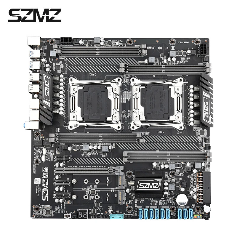 SZMZ X99 Dual CPU Motherboards Socket LGA 2011-3