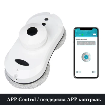 

Limabean Robot Window Cleaner Window Cleaning Robot Glass Cleaning Robot Vacuum Cleaner Window Washer Remote and APP Control