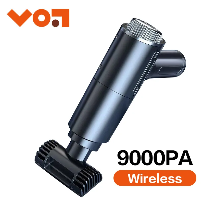 VOA Handheld Vacuum Cleaner Portable Car Wireless Car Home Dual-Use Mini Automatic Vacuum Cleaner 9000Pa Large Suction Power 12v 60w car vacuum cleaner portable handheld vacuum cleaner wet dry dual use super suction power vacuum car detail cleaning
