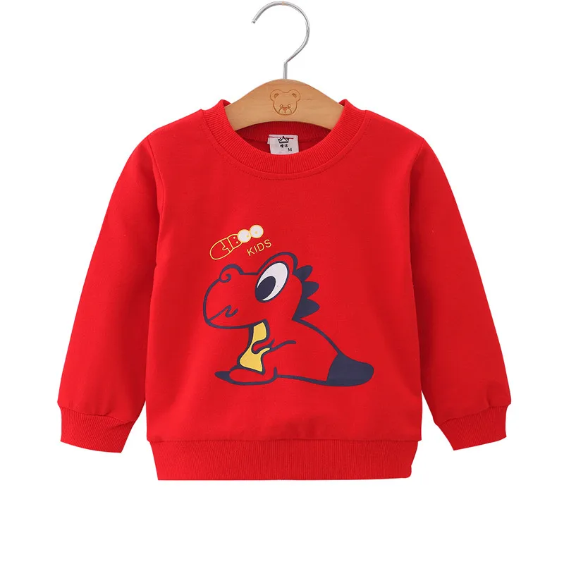

Unini-yun Autumn and Winter Clothing New Children's Clothing Long Sleeve Cotton Sweatshirt Cartoon Boys Girls Sweatshirt