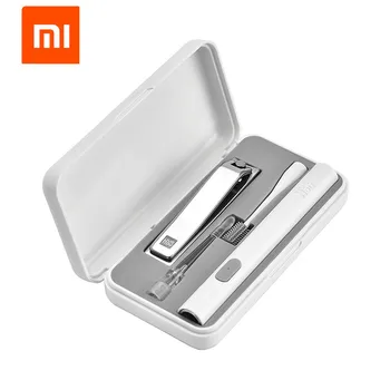 

Xiaomi HUOHOU LED Portable USB Ear Nail Care Kit Ear Pick Brush Wax Cleaner Removal Tool Kit with Light Nail File Clipper Cutter