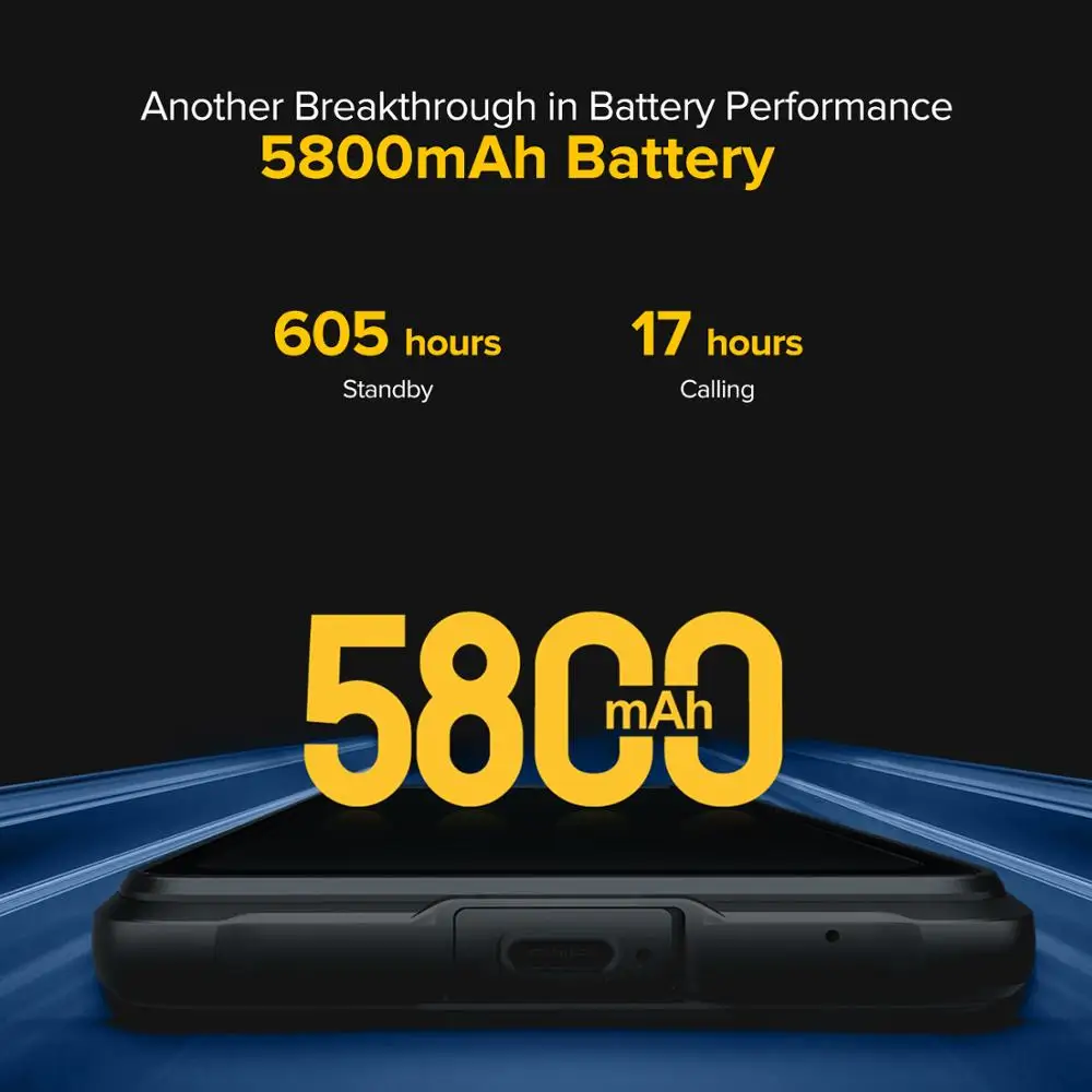 Ulefone Armor 10 5G Rugged Mobile Phone Android 10 8GB +