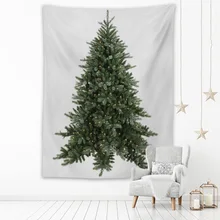 Christmas Tree Tapestry Poster Blanket Tapestries Home Classroom Party Flag Wall Hanging Art Decorative Home Decor XF1049-8
