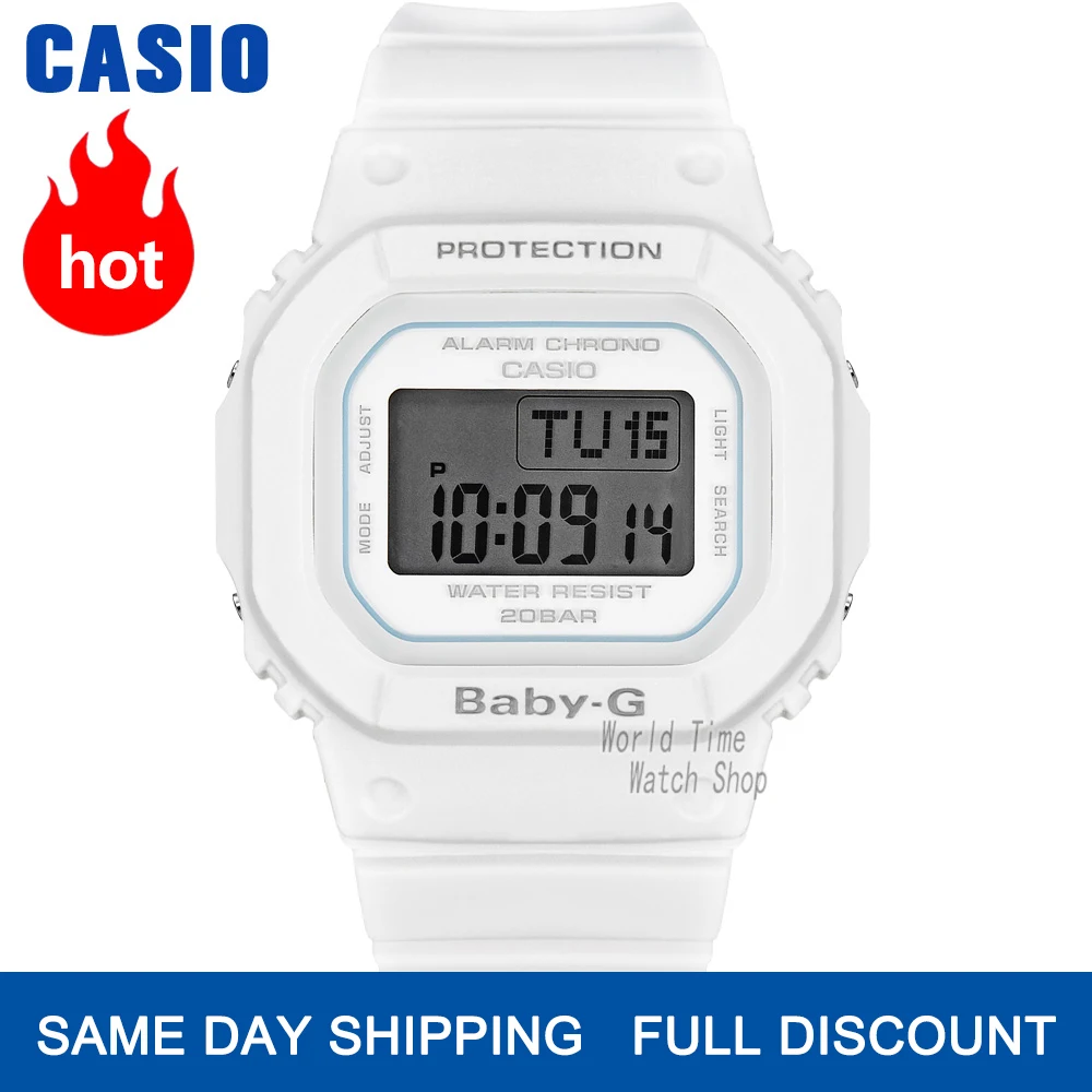 Часы Casio G Shock женские часы Лучший бренд класса люкс Цифровой дайвинг Спорт 200м