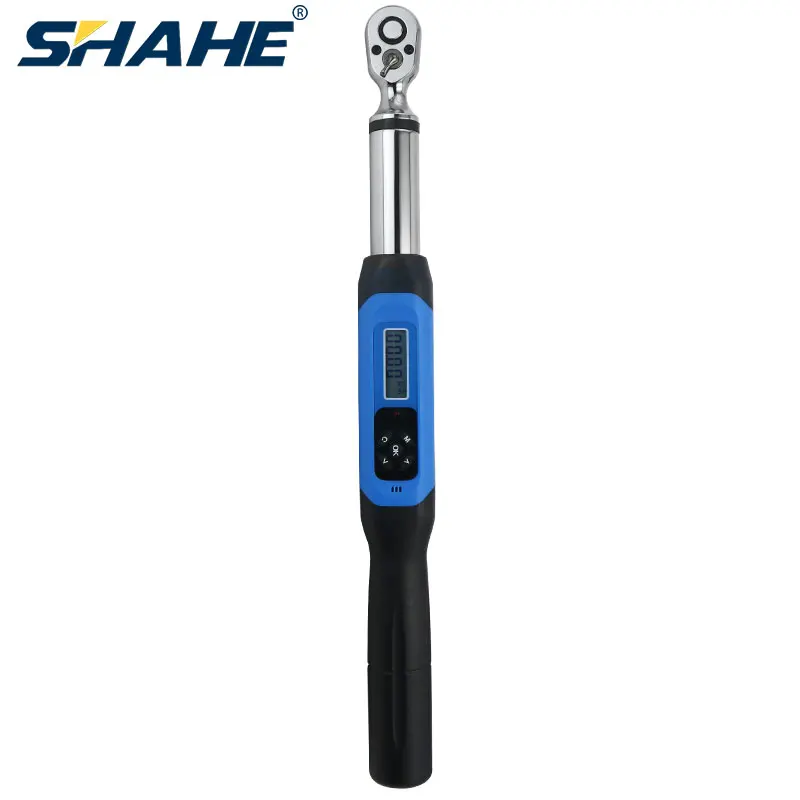 Shahe1/2 ''электронный динамометрический ключ двухсторонний двунаправленный храповый ключ с регулируемым крутящим моментом цифровой AWJ4