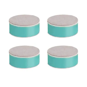 

4pcs Bed Furniture Feet Pads Coffee Table Carbon Steel Chair Round Multipurpose Self Adhesives Home Easy Install Increase Height