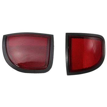 

2x Car Tail Rear Bumper Reflector Light Lamp for Mitsubishi L200 Stop Rear Tail Lamp Warning Light LC036LH Left & Right