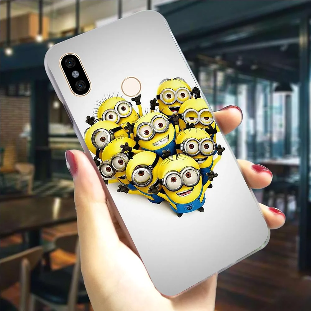 Чехол для телефона Xiaomi mi A3 Pro Despicable Me 2 mi nions Case mi A1 A2 Lite 5X6X6 8 Lite 9 9se mi x 2S mi 9T Pro CC9E CC9 A3 F1