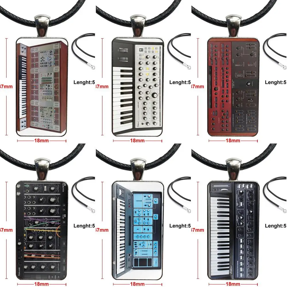 Классический Synth Synthesizer Moog для девочек ювелирные изделия со стальным покрытием