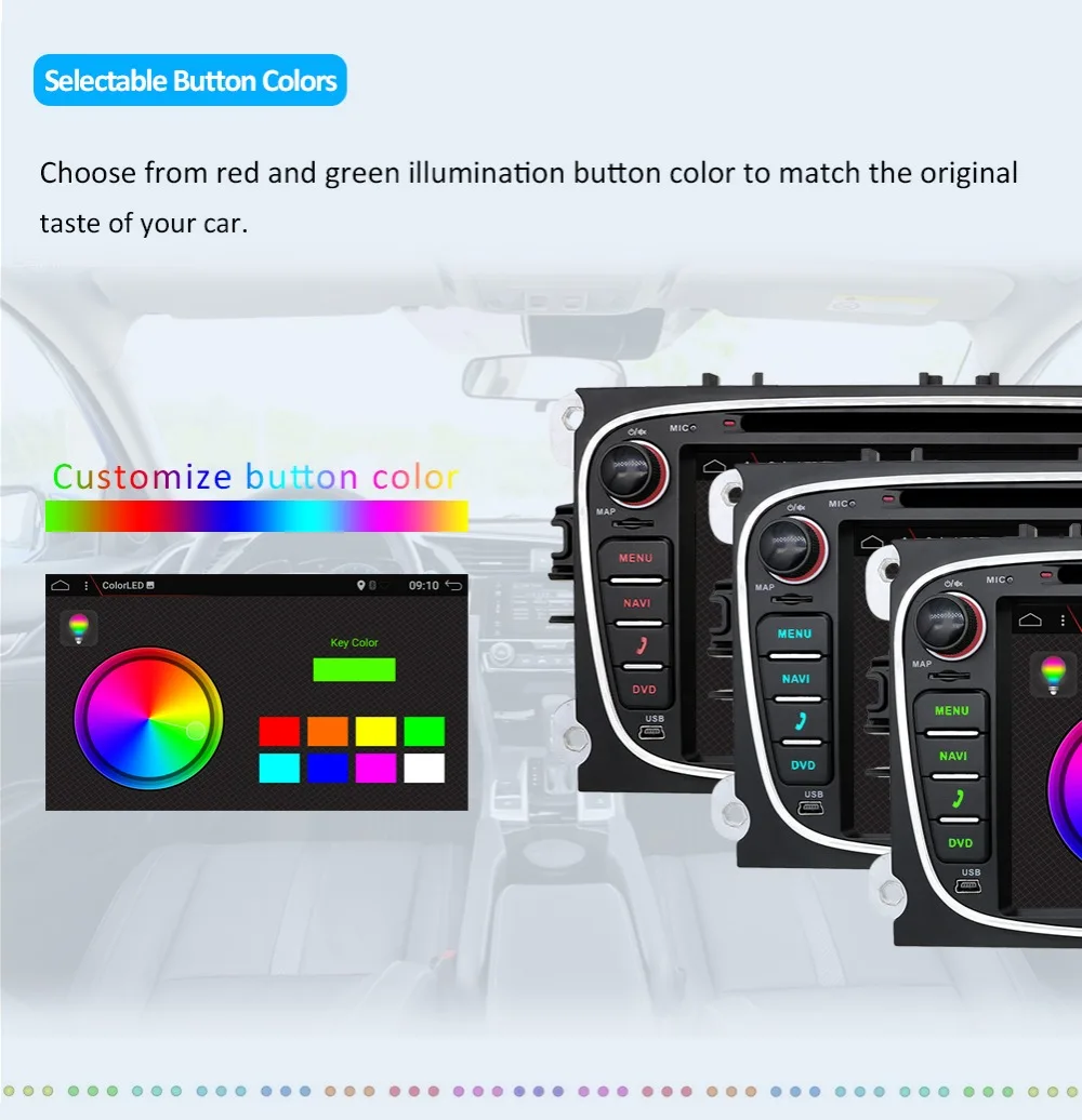 Flash Deal Bosion Car Multimedia Player Android 9.0 GPS 2 Din car dvd player for FORD/Focus/S-MAX/Mondeo/C-MAX/Galaxy wifi car radio SWC 9