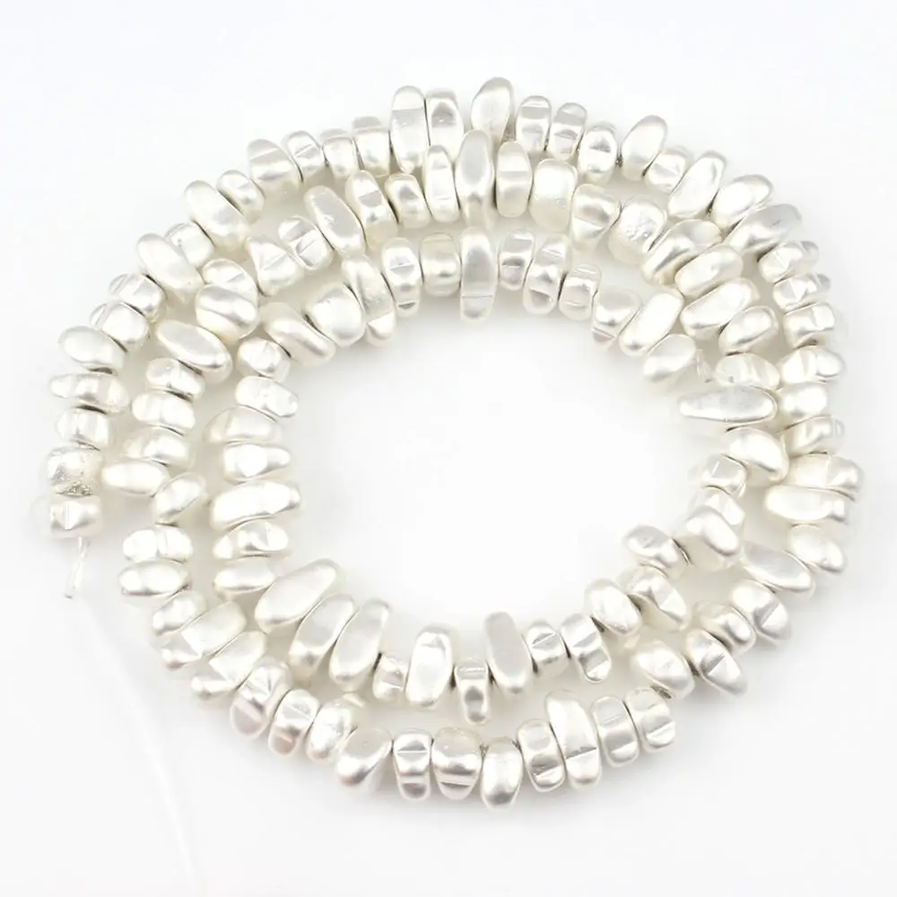 Gold Plated Hematite Gravel Spacer Beads