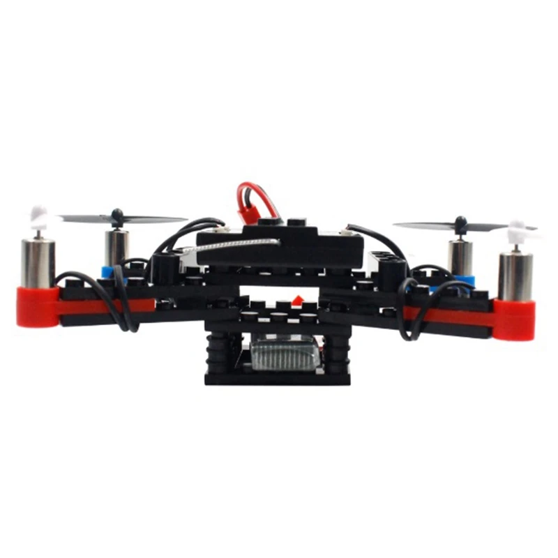 

Hot L222 Mini RC Helicopter Building Block 3D Bricks Quadcopter Drone Aircraft UAV with Flips Headless Mode DIY Gift Toy for Chi