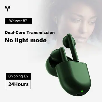 

Whizzer B7 TWS Headphones BravoPods True Wireless Earphone Voice Control Bluetooth 5.0 Noise Reduction Tap Control Headset