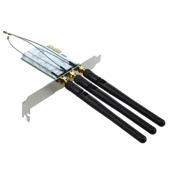 

Mini PCI-E to PCI-E Wireless Card / 3 Antennas