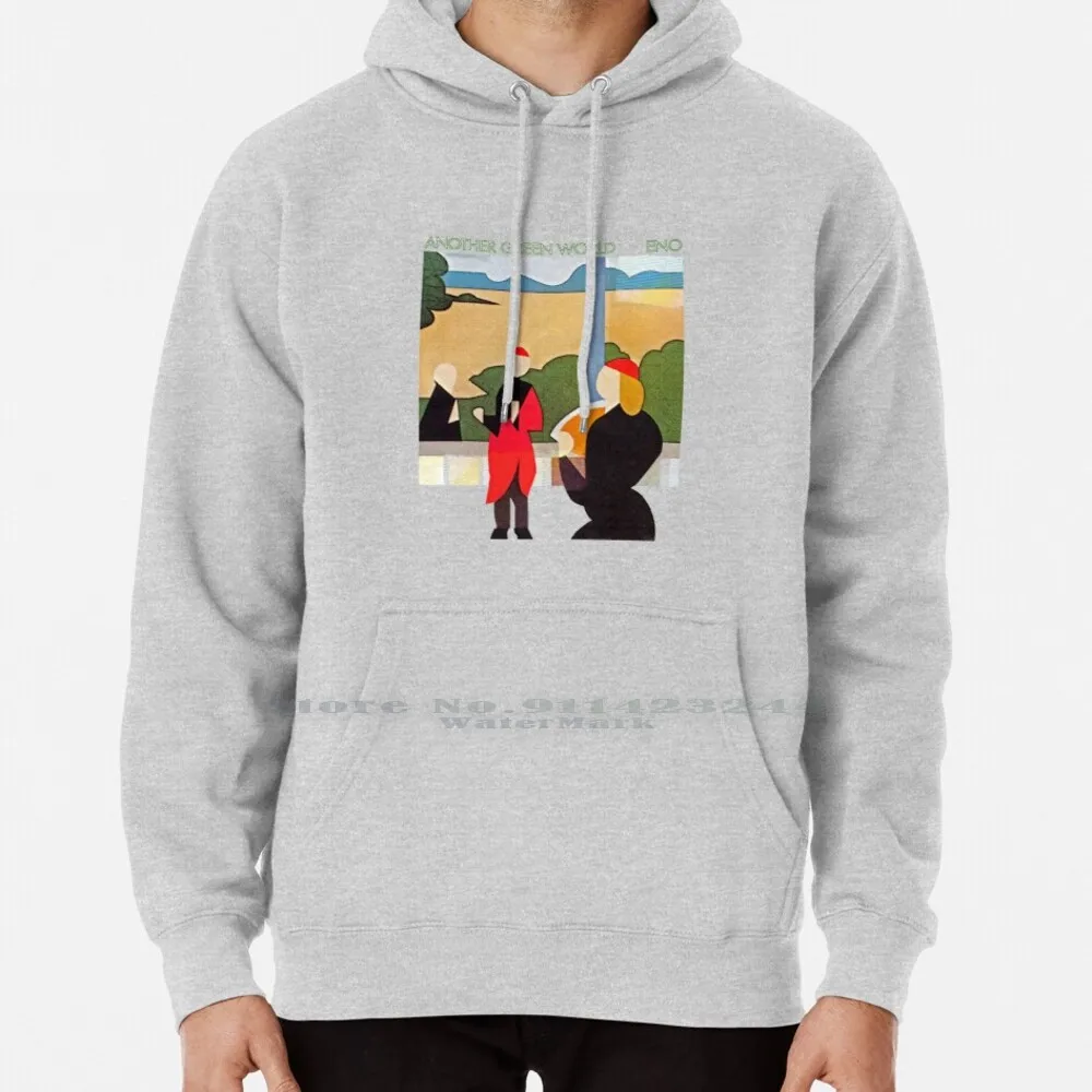 Brian Eno Another Green World Hoodie Sweater 6Xl Cotton Brian Eno Another Green World Women Teenage Big Size Pullover Sweater