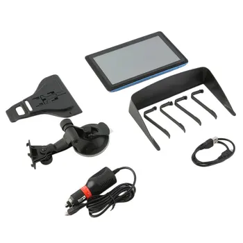 

7 inch Vehicles GPS Navigation SAT NAV 8GB Navigator with Sunshade America Map High Sensitive GPS Receiver For Car Truck