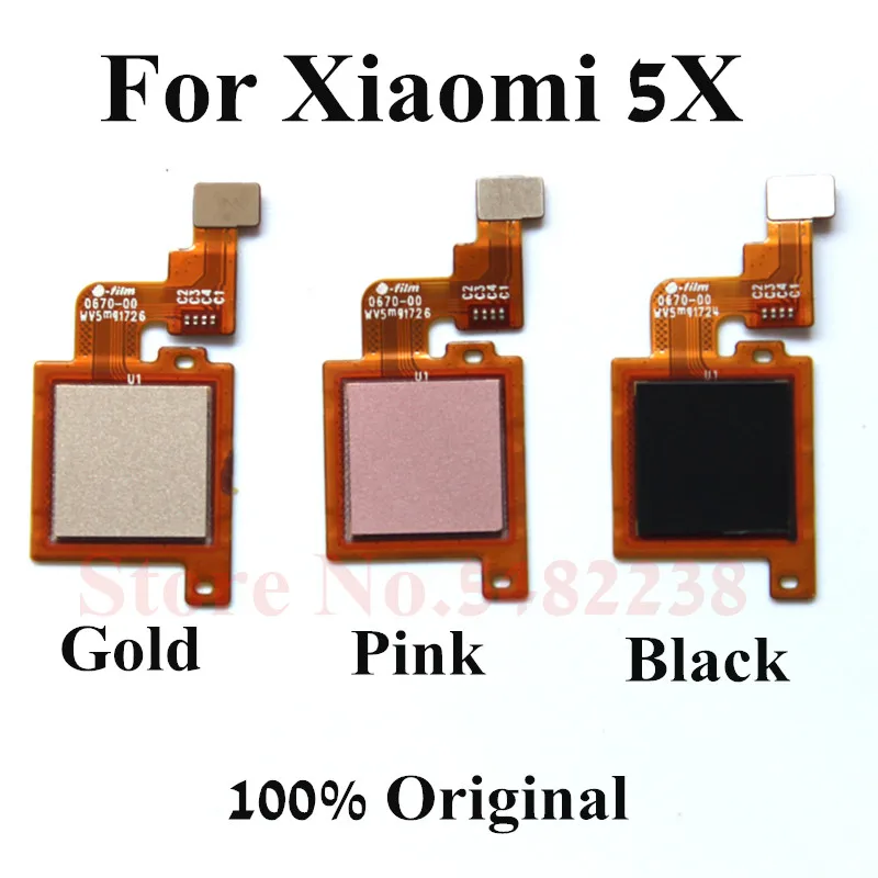 Оригинальный гибкий кабель для сканера отпечатков пальцев Xiaomi 5X MI5X M5X сенсорная